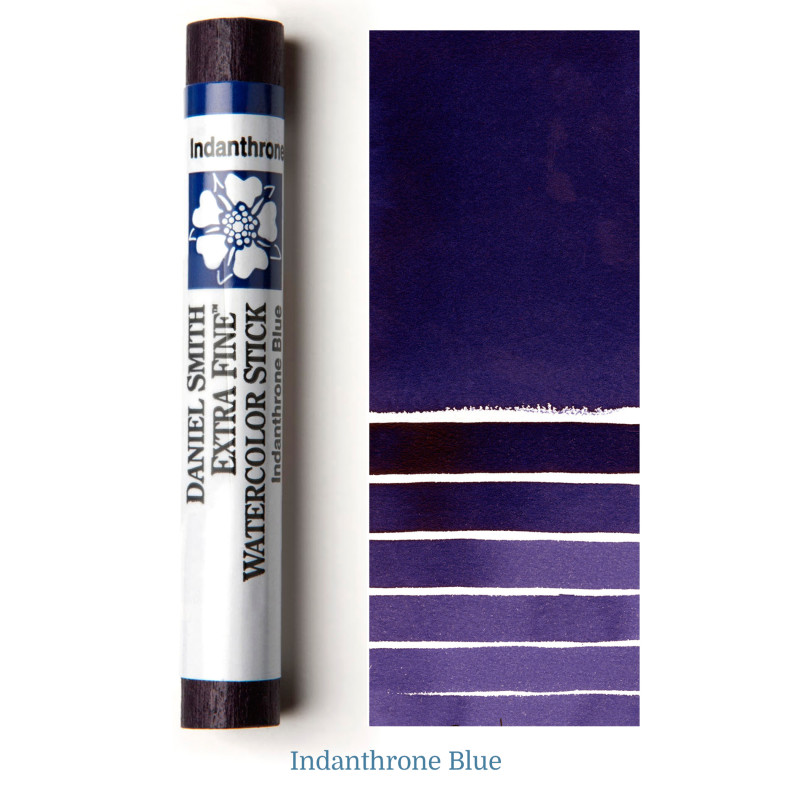 Bleu d'indanthrène - aquarelle extra-fine stick Daniel Smith