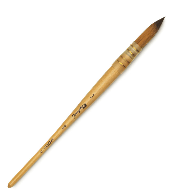 Pinceau lavis monté sur plume série 804 Raphaël n°000