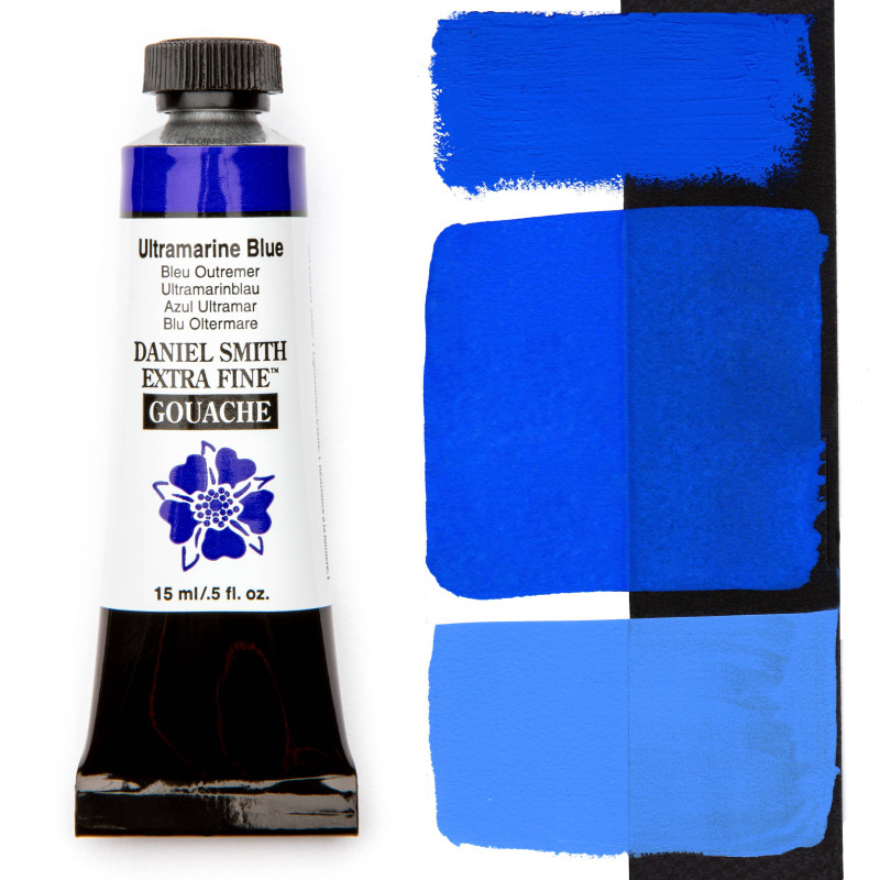Bleu outremer - gouache extra-fine Tube 15 ml Daniel Smith