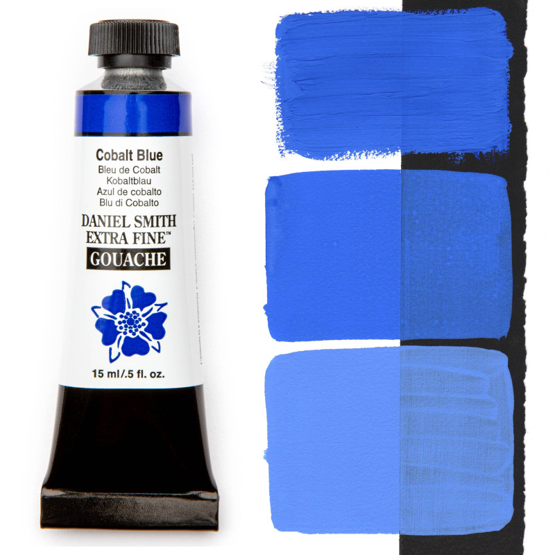 Bleu de cobalt - gouache extra fine Tube 15 ml Daniel Smith
