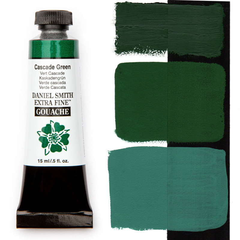 Vert cascade - gouache extra fine Tube 15 ml Daniel Smith