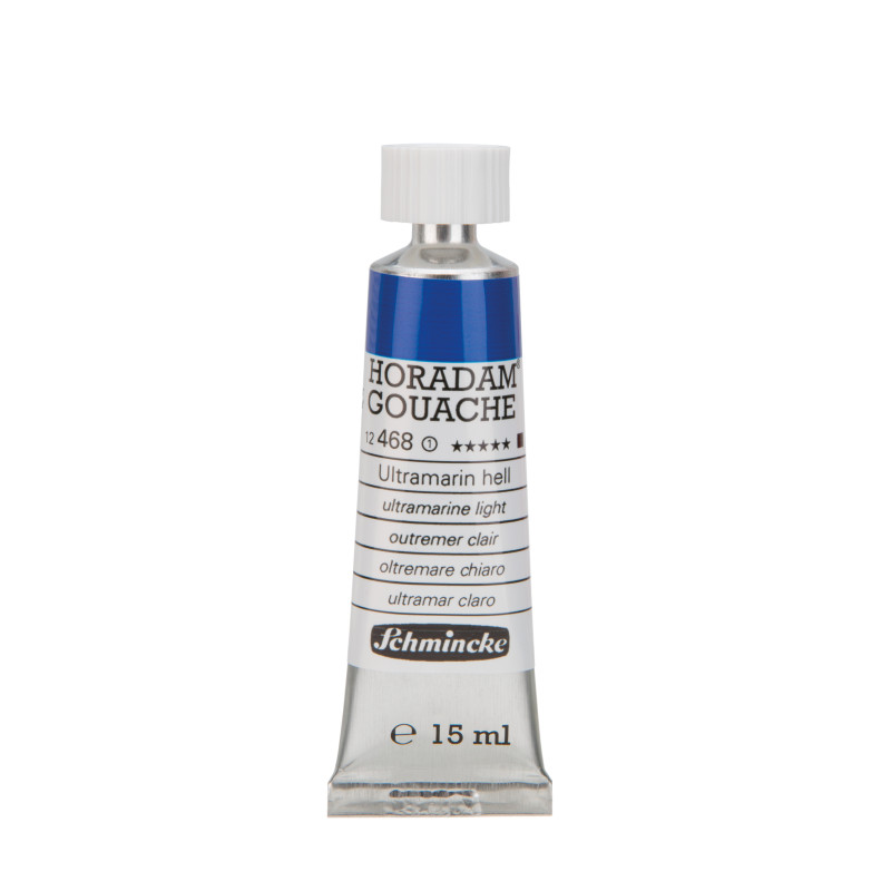 Outremer clair - Gouache extra fine Tube 15 ml Schmincke Horadam