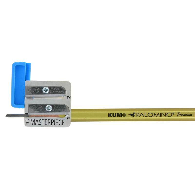 Taille-crayon longue pointe 8mm bleu AS2M Kum