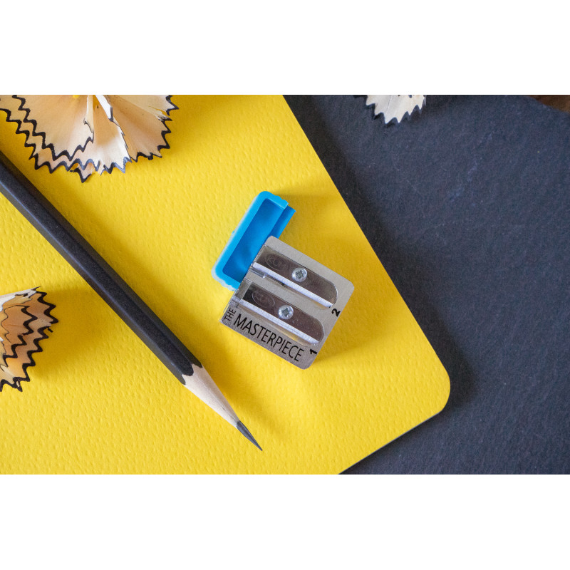 Taille-crayon longue pointe 8mm bleu AS2M Kum