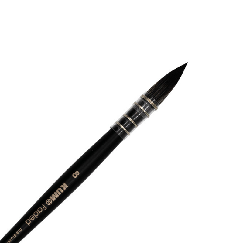 Pinceau aquarelle lavis rond Faded n°8 Kum