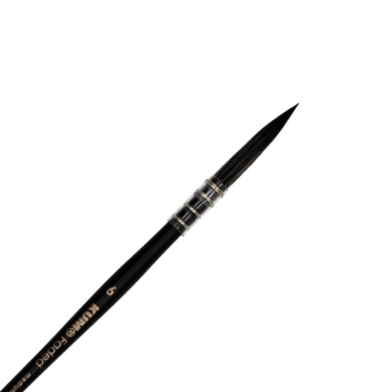 Pinceau aquarelle lavis traînard Faded n°4 Kum