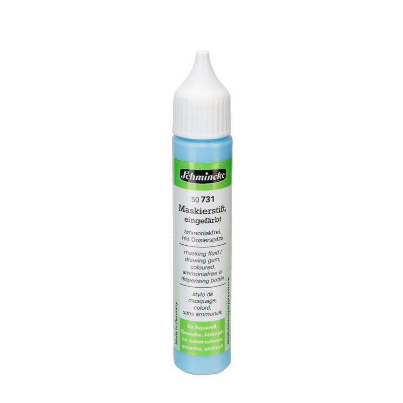 Fluide de masquage, bleu Schmincke stylo 25 ml 