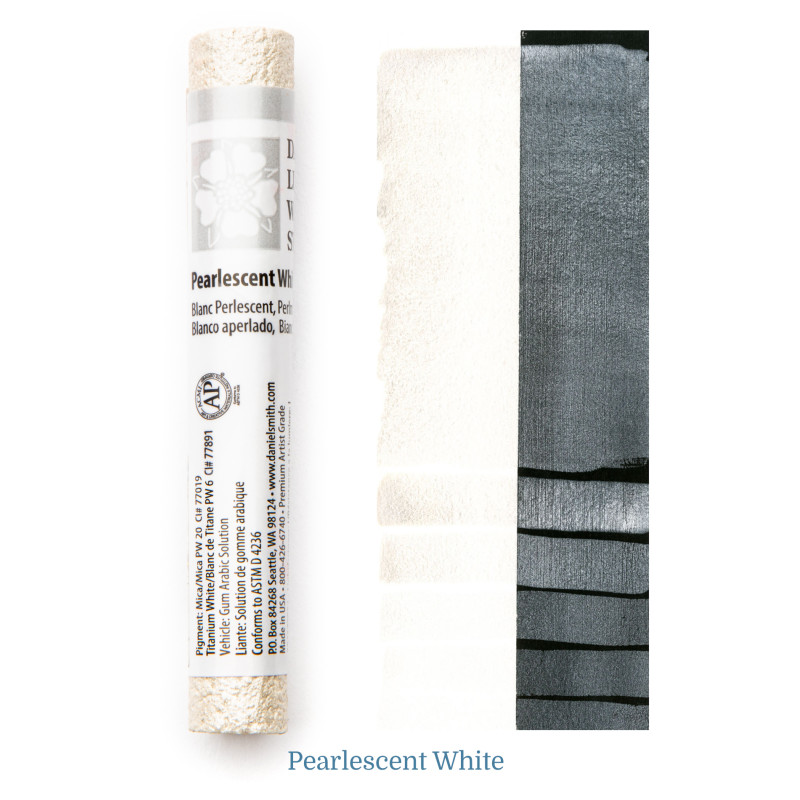 Blanc perlescent - aquarelle extra-fine stick Daniel Smith