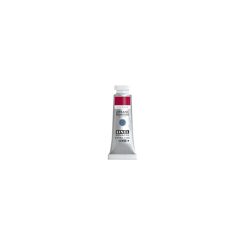 Rouge primaire - gouache extra fine Tube 14 ml Lefranc Bourgeois