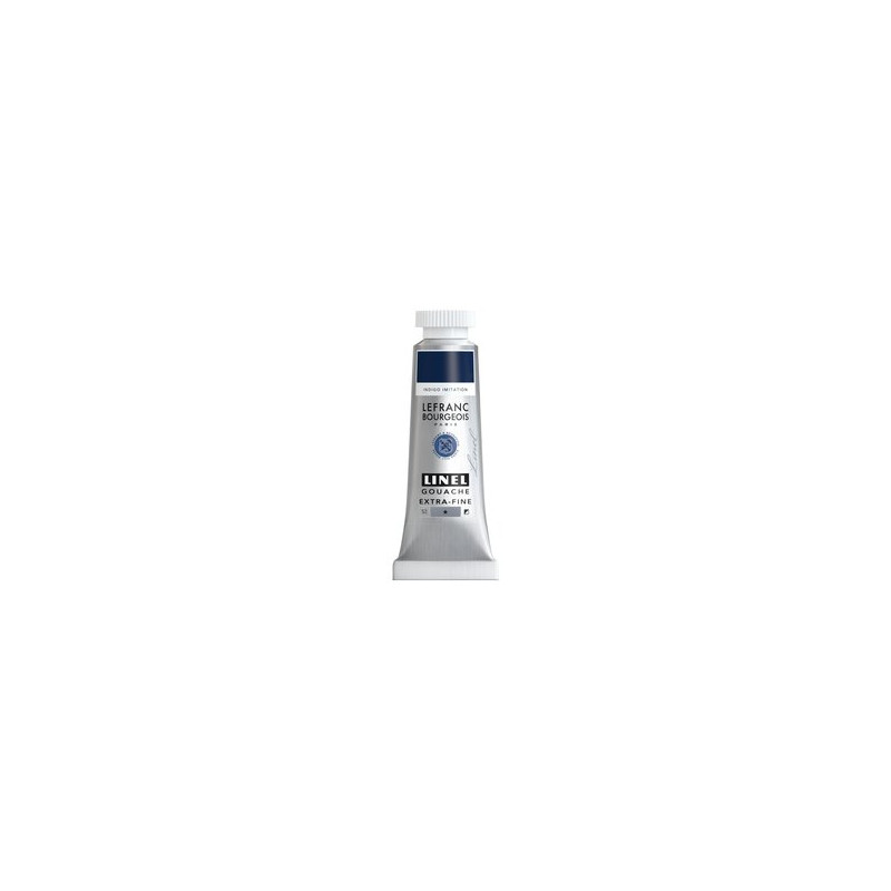 Bleu indigo (imit.) - gouache extra fine Tube 14 ml Lefranc Bourgeois