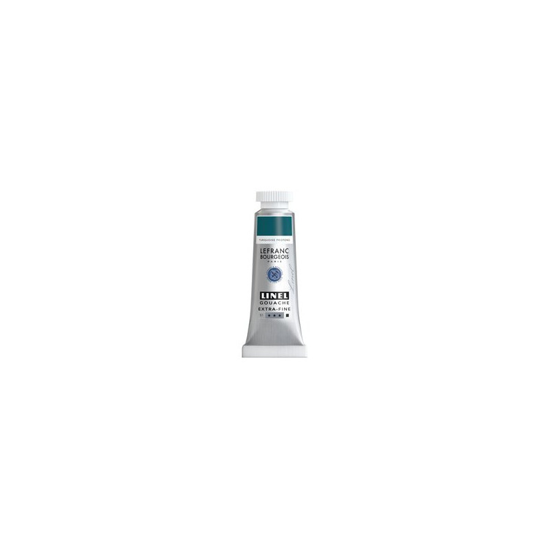 Turquoise profond - gouache extra fine Tube 14 ml Lefranc Bourgeois