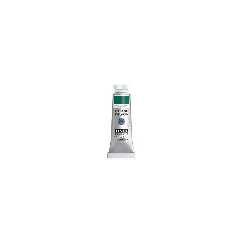 Vert émeraude (imit.) - gouache extra fine Tube 14 ml Lefranc Bourgeois