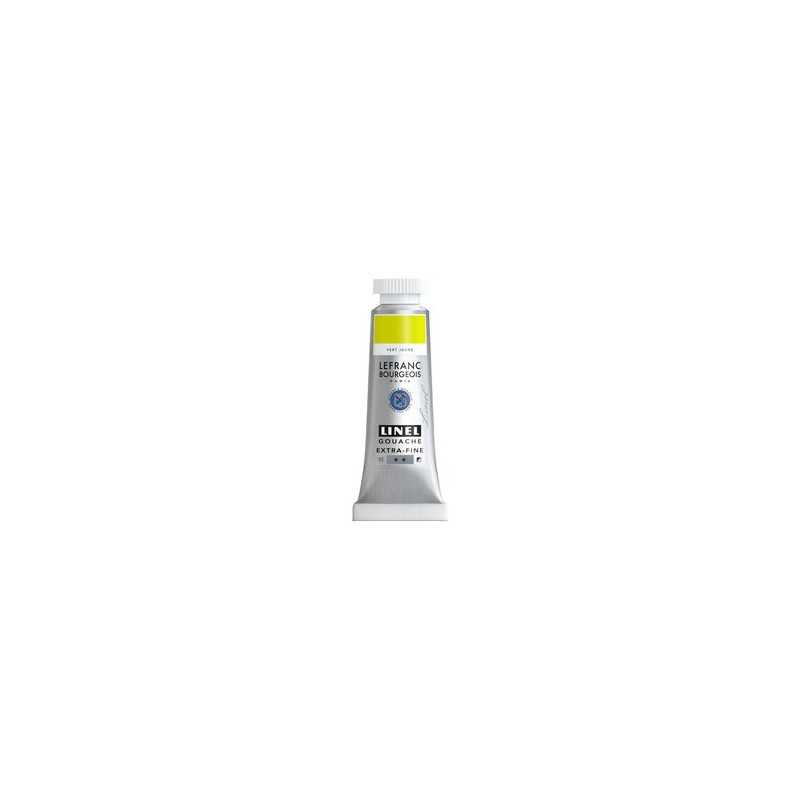 Vert jaune - gouache extra fine Tube 14 ml Lefranc Bourgeois