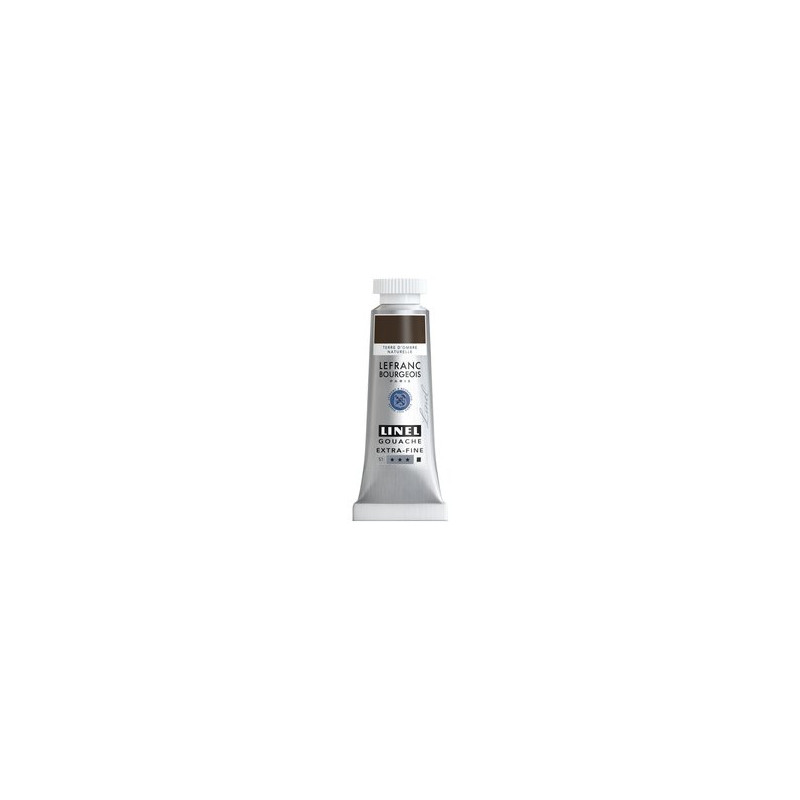 Terre d'ombre naturelle- gouache extra fine Tube 14 ml Lefranc Bourgeois