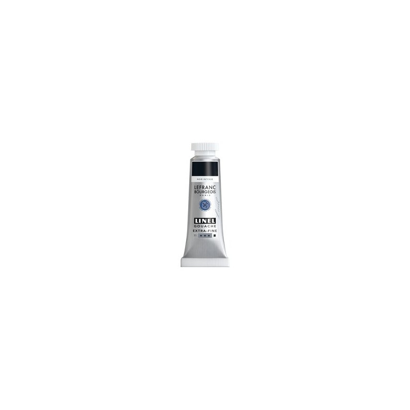 Noir intense - gouache extra fine Tube 14 ml Lefranc Bourgeois