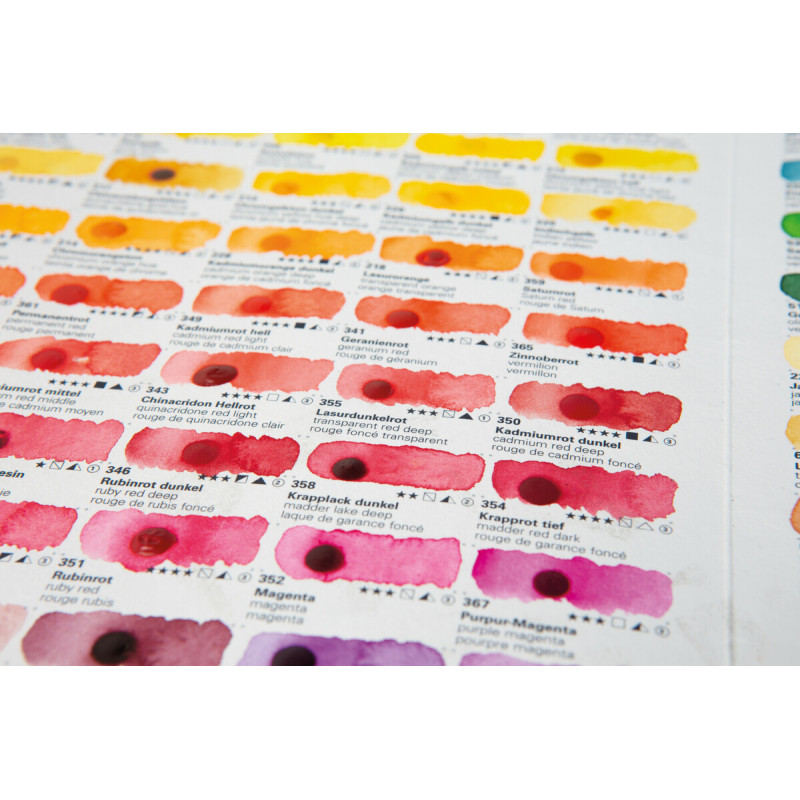 Dot Card de 140 couleurs peignable Schmincke