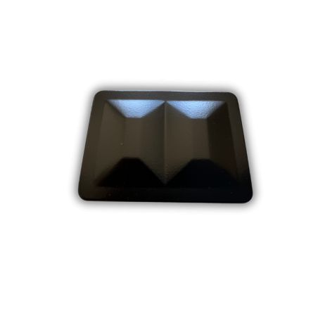 Coffret aquarelle vide de voyage noir mat en métal laqué 8 ½ godets Fome