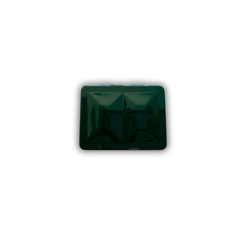 Coffret aquarelle vide de voyage vert en métal laqué 8 ½ godets Fome
