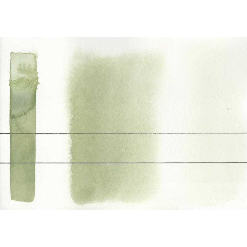 Terre verte - Aquarelle Godet Roman Szmal Aquarius