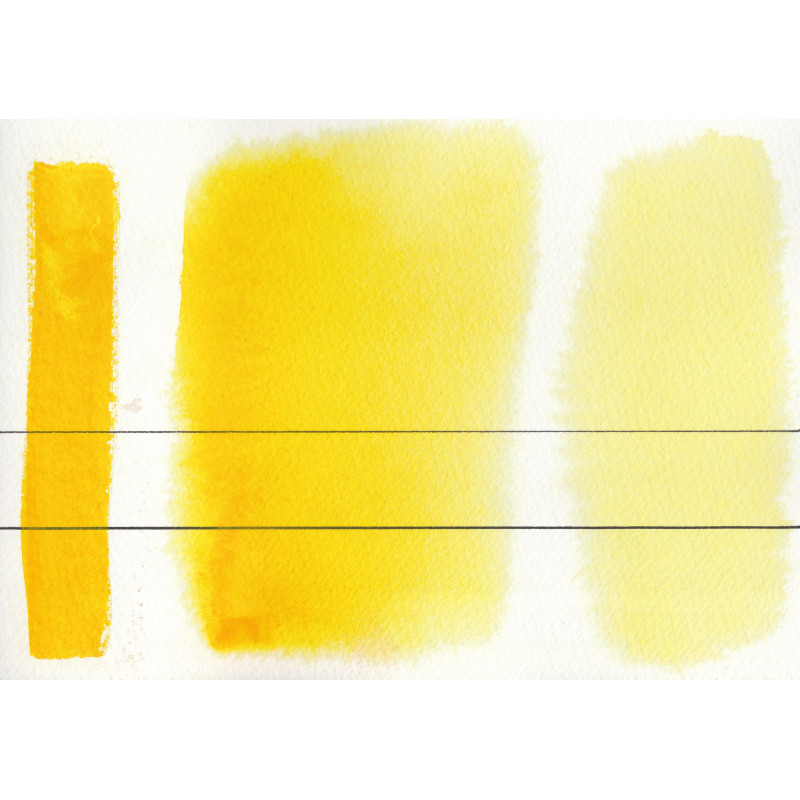 Hansa jaune moyen - Aquarelle Godet Roman Szmal Aquarius