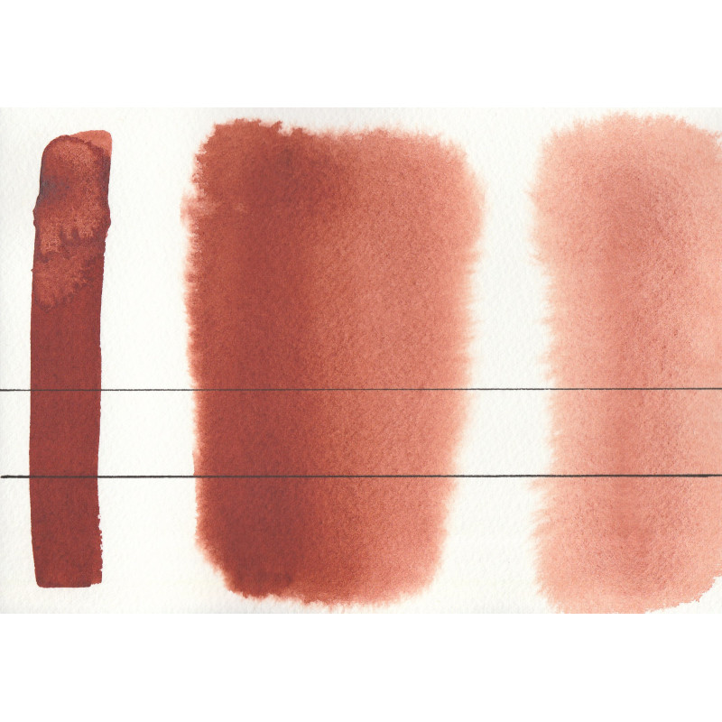 Rouge oxyde transparent - Aquarelle Godet Roman Szmal Aquarius