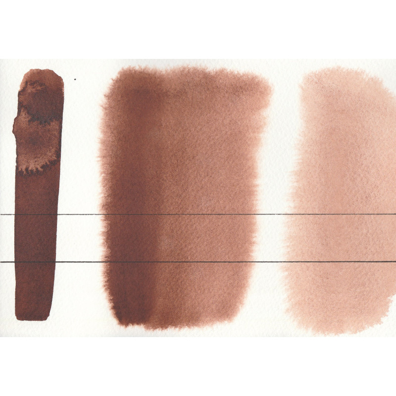 Brun oxyde transparent - Aquarelle Godet Roman Szmal Aquarius