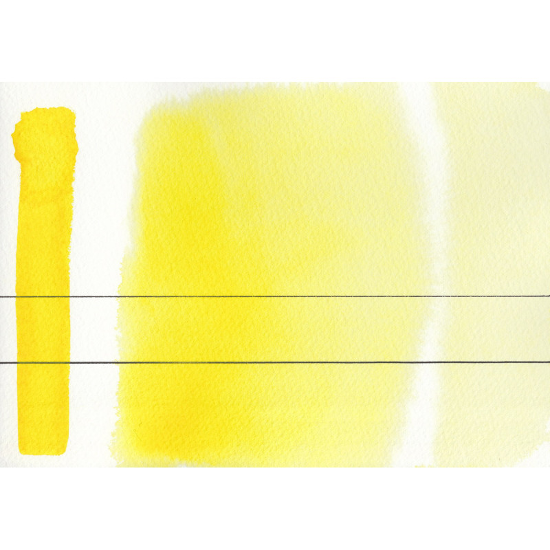 Jaune isoindolinone clair - Aquarelle Godet Roman Szmal Aquarius