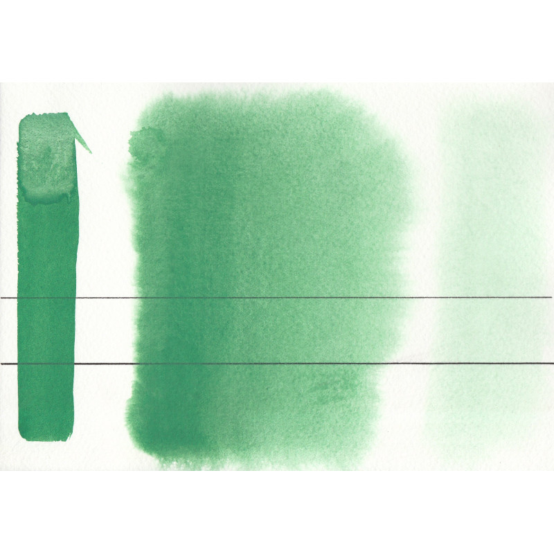 Vert clair de cobalt - Aquarelle Godet Roman Szmal Aquarius