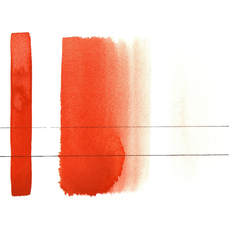 Rouge de gingembre - Aquarelle Godet Roman Szmal Aquarius