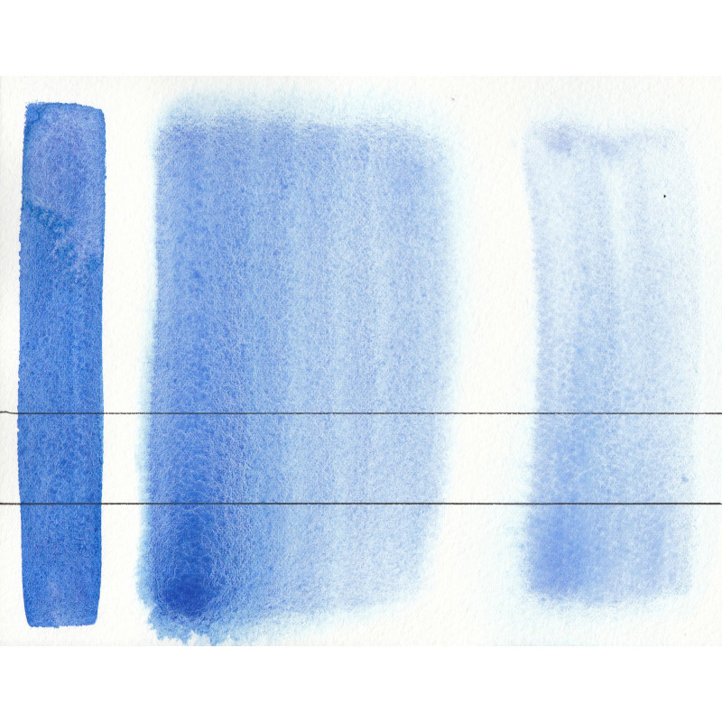 Bleu cobalt profond - Aquarelle Godet Roman Szmal Aquarius