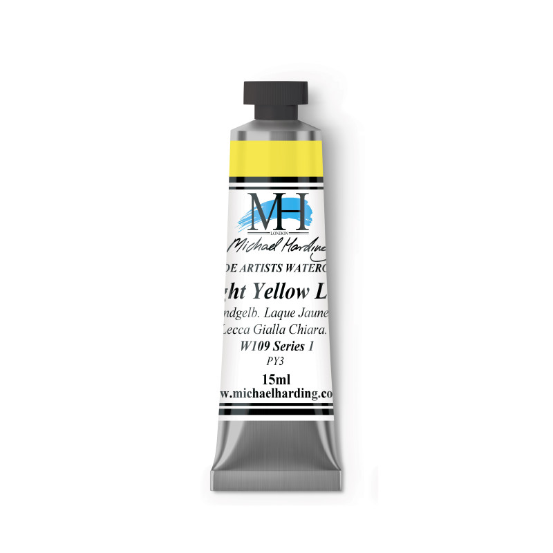Laque Jaune claire - aquarelle Tube 15ml Michael Harding