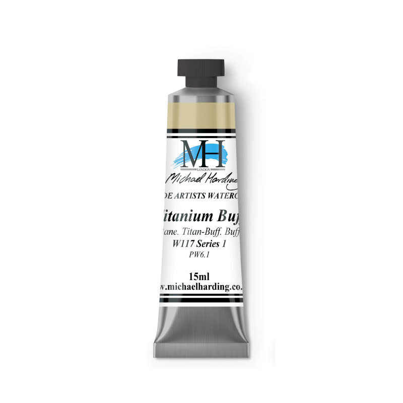 Buff de titane - aquarelle Tube 15ml Michael Harding