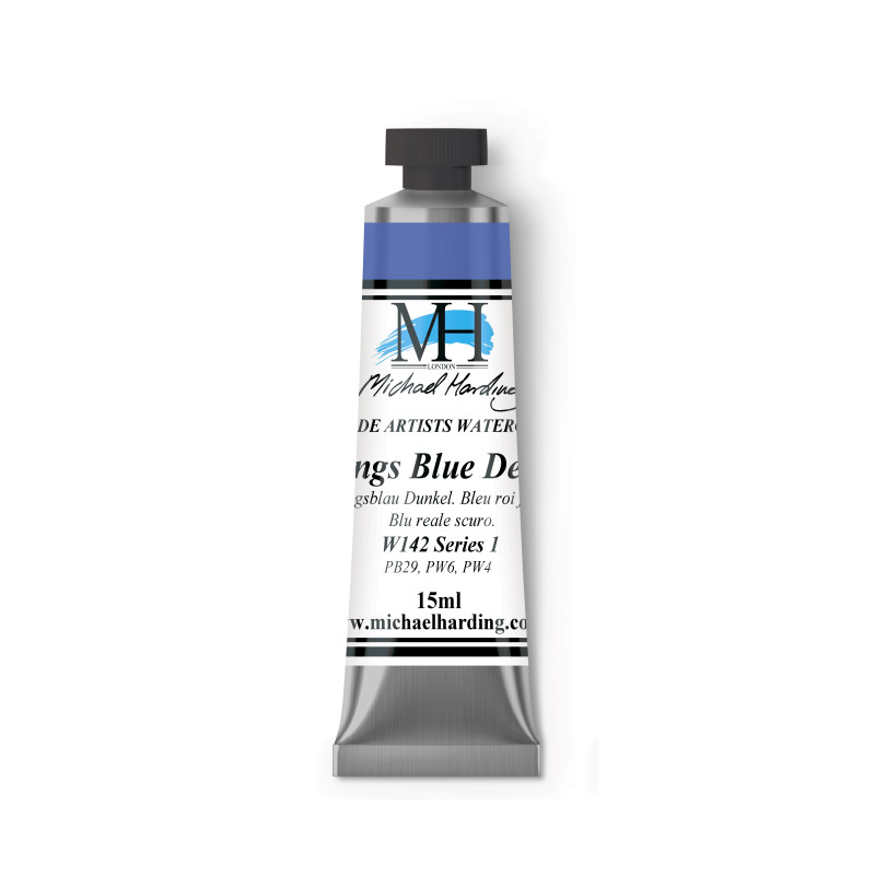 Bleu roi foncé - aquarelle Tube 15ml Michael Harding