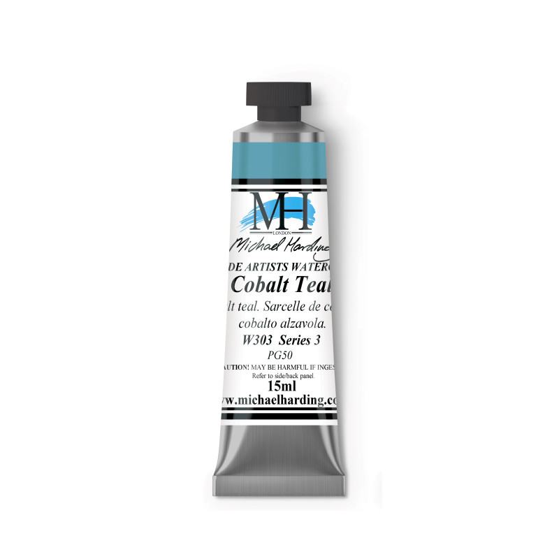 Sarcelle de cobalt - aquarelle Tube 15ml Michael Harding