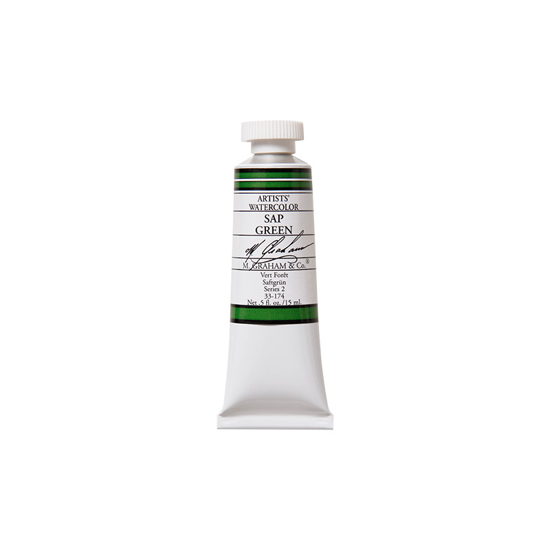 Vert forêt - aquarelle Tube 15ml M. Graham