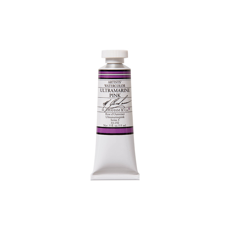 Rose outremer - aquarelle Tube 15ml M. Graham