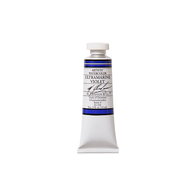 Violet outremer - aquarelle Tube 15ml M. Graham