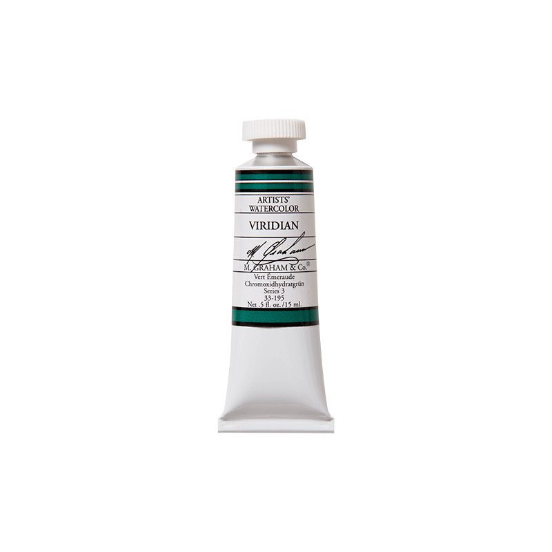 Vert émeraude - aquarelle Tube 15ml M. Graham