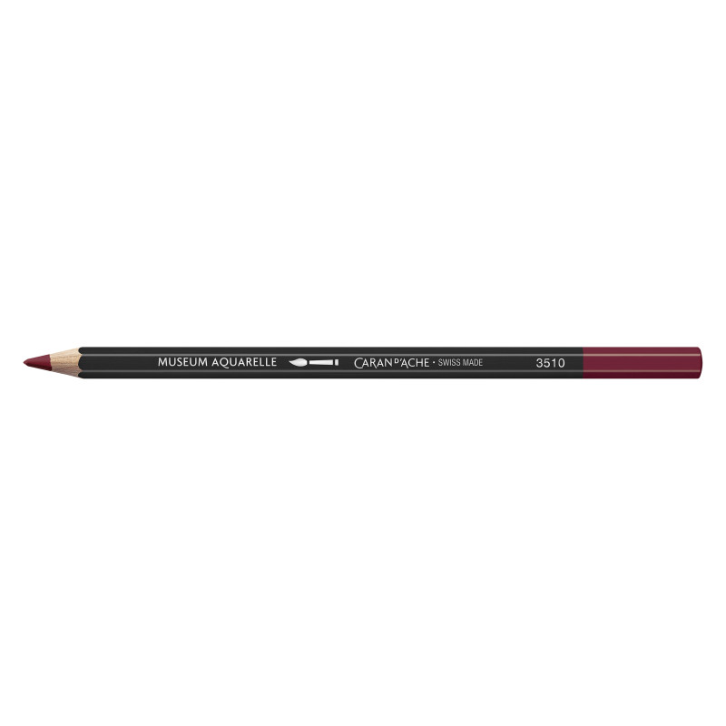 Rouge pourpre - crayon Museum Aquarelle Caran d'Ache