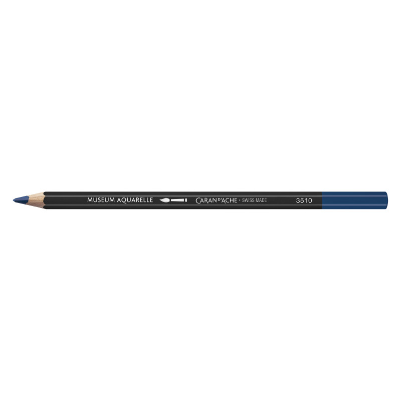 Bleu permanent - crayon Museum Aquarelle Caran d'Ache