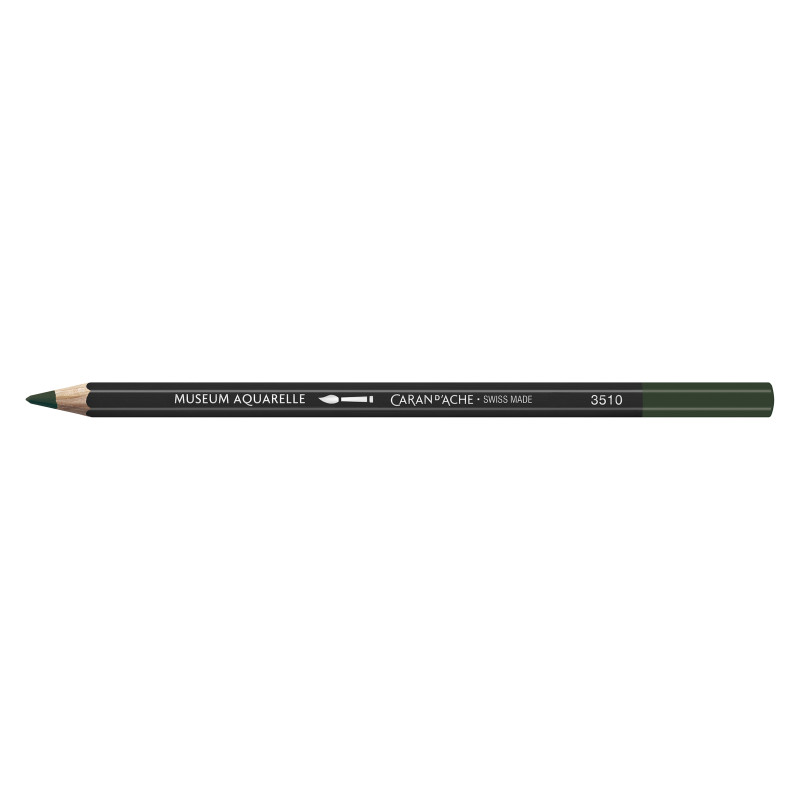 Vert phthalo foncé - crayon Museum Aquarelle Caran d'Ache