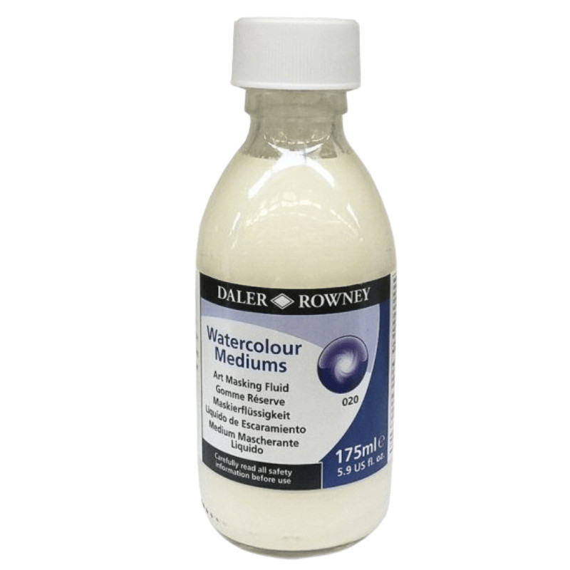 Fluide de masquage jaune clair Daler-Rowney flacon 175 ml 