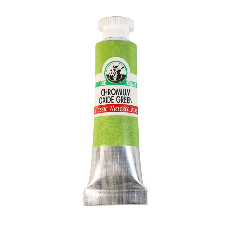 Vert oxyde de chrome - Aquarelle Tube 6ml Old Holland