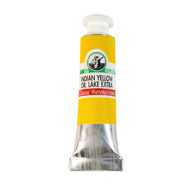 Laque jaune-orange indien - Aquarelle Tube 6ml Old Holland