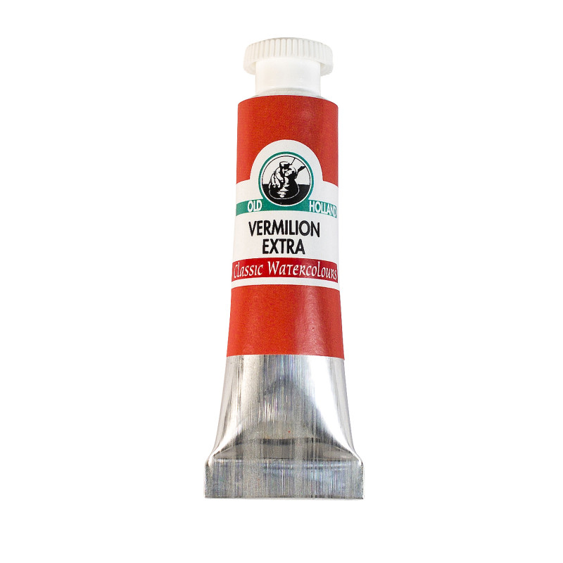 Vermillon extra - Aquarelle Tube 6ml Old Holland