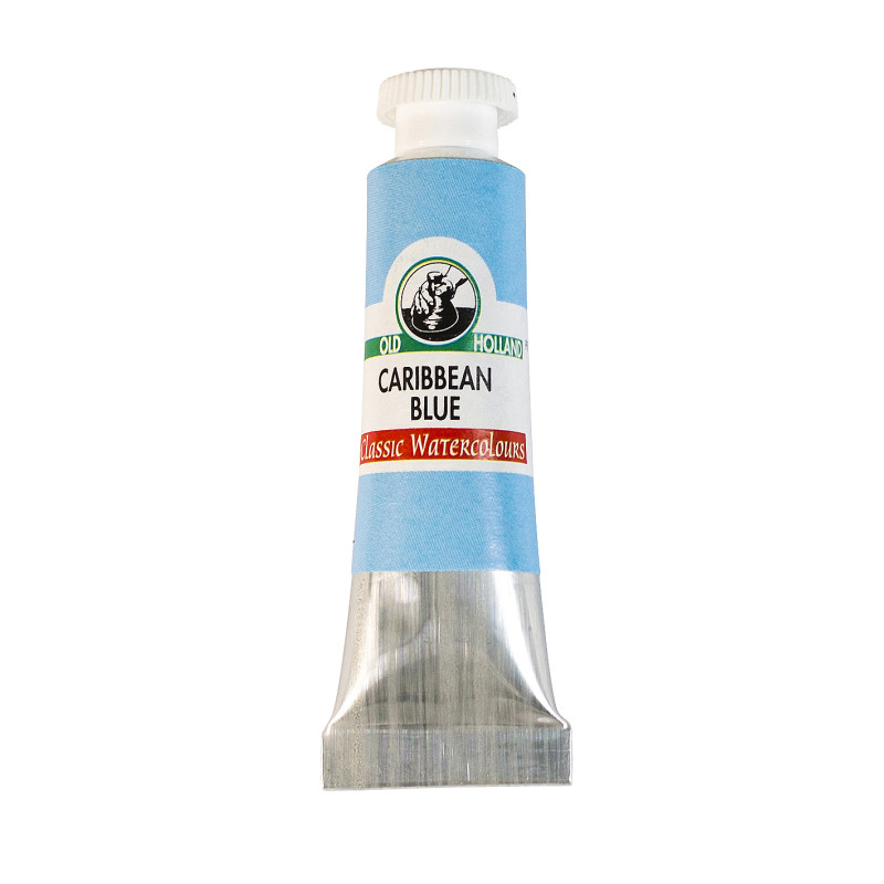 Bleu Caraibes - Aquarelle Tube 6ml Old Holland