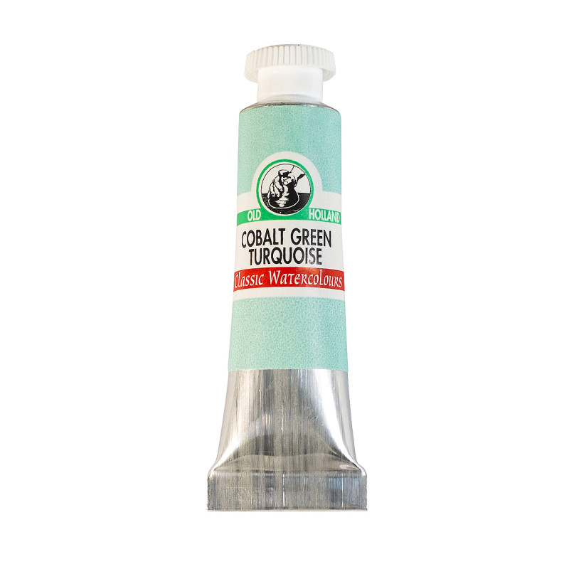 Vert de cobalt turquoise - Aquarelle Tube 6ml Old Holland