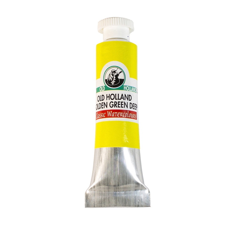 Vert or foncé - Aquarelle Tube 6ml Old Holland