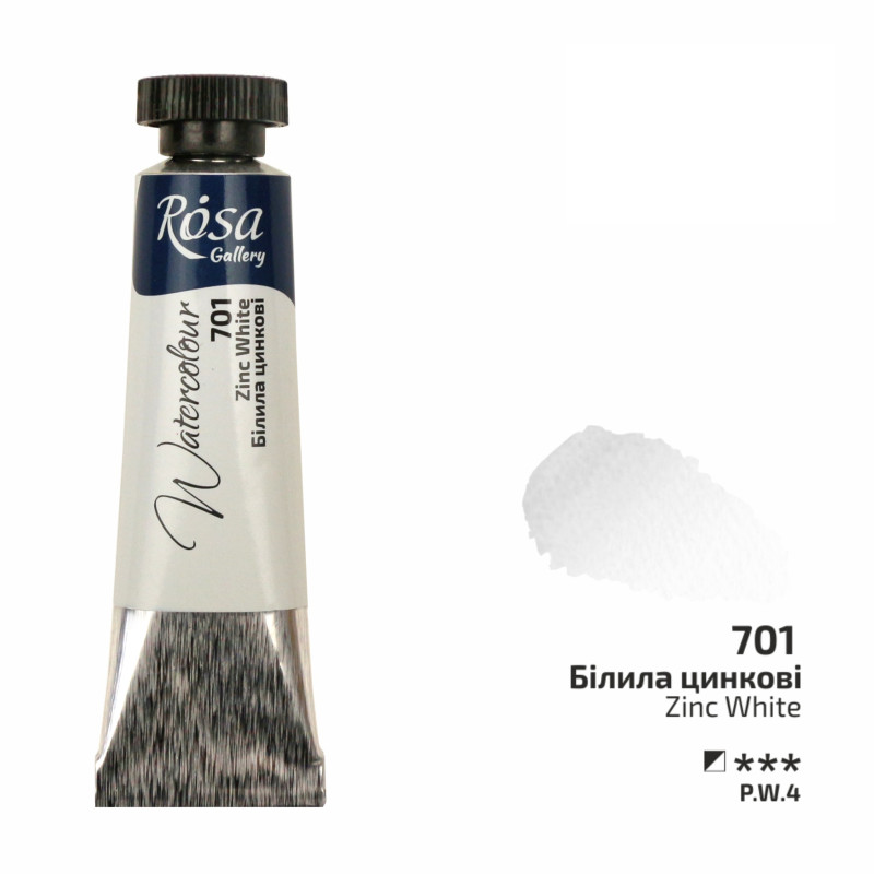 Blanc de Zinc - Aquarelle Tube 10ml Rosa Gallery