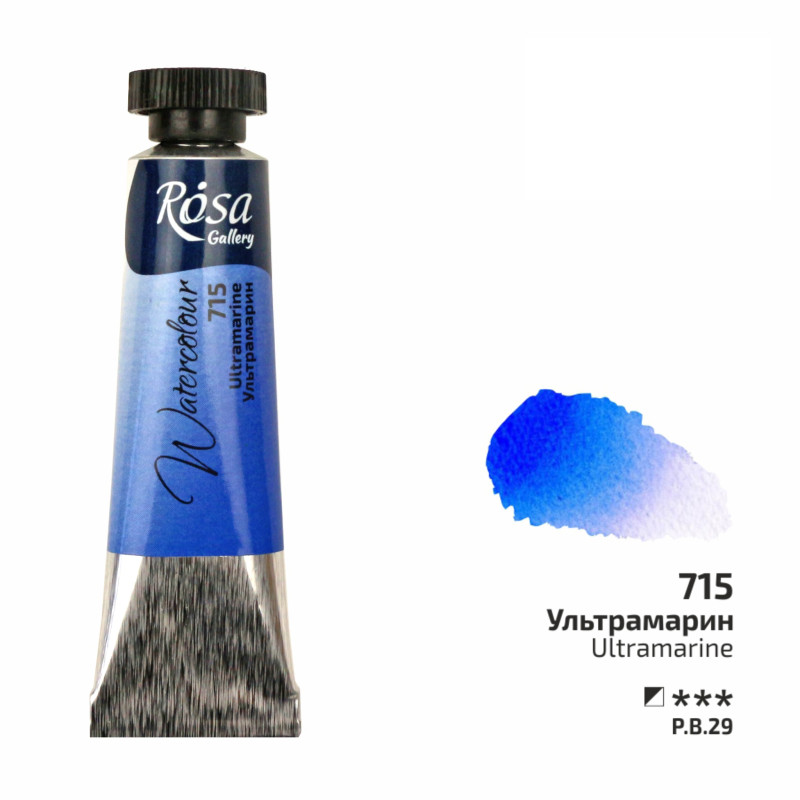 Ultramarine - Aquarelle Tube 10ml Rosa Gallery